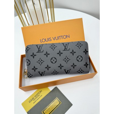 Чоловічий гаманець Louis Vuitton сірий класик Луї Вітон гаманець унісекс Чоловічий гаманець Louis Vuitton сірий класик Луї Вітон гаманець унісекс