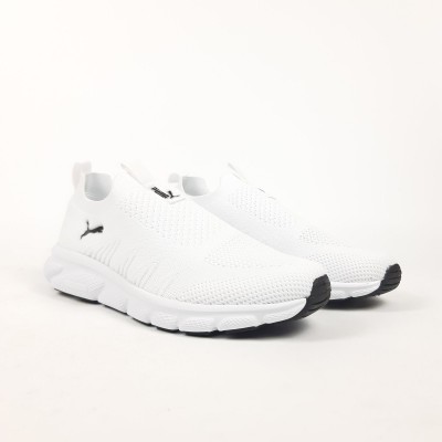 Puma Slip-On Knit сліпоны тапкі мокасіни білі, Розмір 38