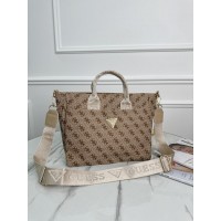 Сумка жіноча Guess Medium Гесс шопер бежевий шоппер