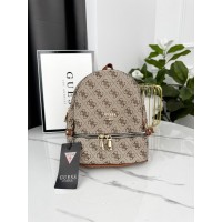 Рюкзак Guess бежевый мини Гесс рюкзак женский