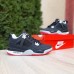 Nike AIR Jordan 4 чорні з червоним, Розмір 41