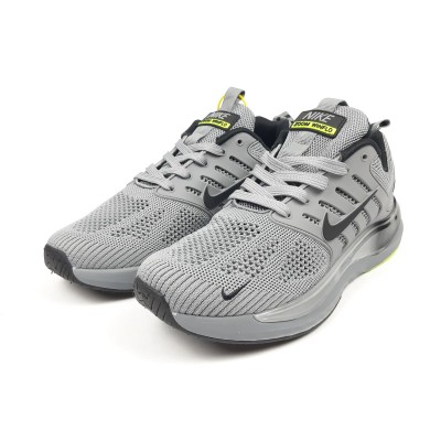 Nike Zoom Winflo серые с салатовым, Размер 44