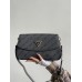 Сумка женская Guess багет серый Гесс