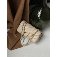 Жіноча сумка клатч Coach Butik бежевий Коуч на плече
