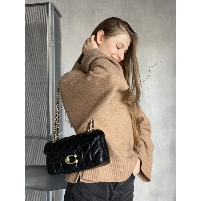 Жіноча сумка клатч Coach Butik чорний Коуч на плече