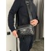 Чоловіча сумка месенджер Louis Vuitton крос боді через плече чорний Луї Віттон