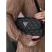 Сумка женская Guess багет черный Гесс