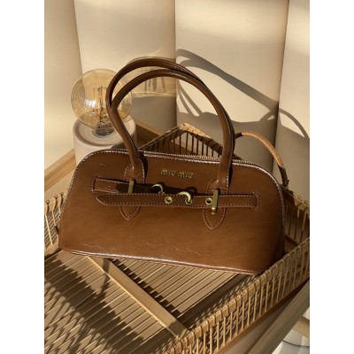 Сумка жіноча Miu Miu Aventure Nappa mini карамельний крос боді Міу Міу Сумка жіноча Miu Miu Aventure Nappa mini карамельний крос боді Міу Міу