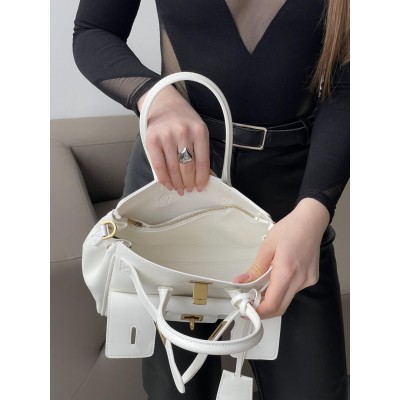 Сумка жіноча Balenciaga Bel Air Tote Bag - Premium білий золото середній Баленсіага