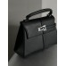 Сумка жіноча JW PEI Elise Large Top Handle Bag чорний срібло через плече