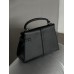 Сумка жіноча JW PEI Elise Large Top Handle Bag чорний срібло через плече