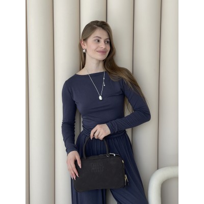 Сумка жіноча Сумка Miu Miu Top-Handle Bag шоколадний замш крос боді Міу Міу