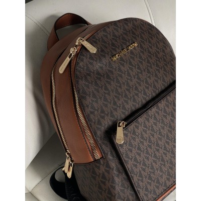 Жіночий рюкзак Michael Kors Kenly Medium Adina коричнево-рудий Мішель Корс