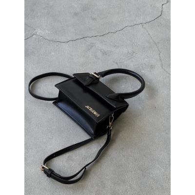 Сумка женская Jacquemus Le Chiquito Moyen Boucle Premium черный Жакмюс