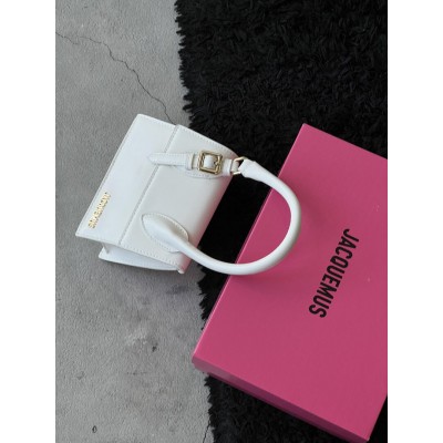Сумка жіноча Jacquemus Le Chiquito Moyen Boucle Premium білий Жакмюс