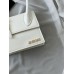 Сумка жіноча Jacquemus Le Chiquito Moyen Boucle Premium білий Жакмюс