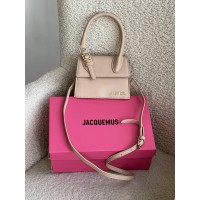 Сумка жіноча Jacquemus Le Chiquito Moyen Boucle Premium бежевий Жакмюс