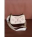 Жіноча сумка Louis Vuitton Bolsa Easy Pouch On Strap молочний клатч через плече