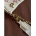 Жіноча сумка Louis Vuitton Bolsa Easy Pouch On Strap молочний клатч через плече
