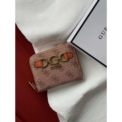 Жіночий гаманець Guess Dagan 4G міні помаранчевий Гесс