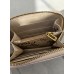 Женский кошелек Guess Dagan 4G logo мини пудровый Гесс