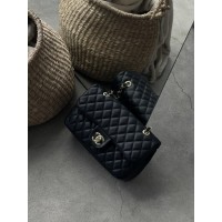 Сумка жіноча клатч Chanel Classic через плече чорний Шанель