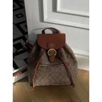 Жіночий коричневий рюкзак Coach Kleo Backpack Коуч Клео