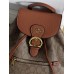 Жіночий коричневий рюкзак Coach Kleo Backpack Коуч Клео