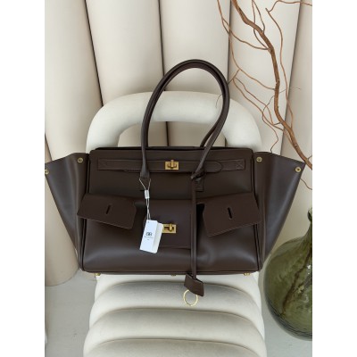 Сумка жіноча Balenciaga Bel Air Tote Bag - Premium коричневий золото Баленсіага Сумка жіноча Balenciaga Bel Air Tote Bag - Premium коричневий золото Баленсіага