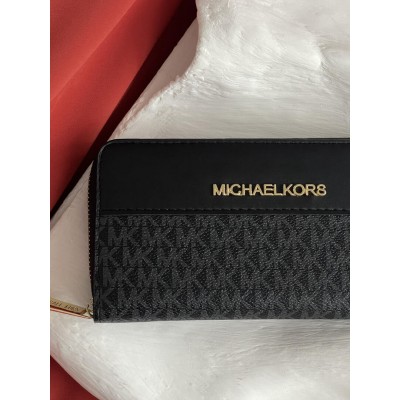 Кошелек Michael Kors Wallet, Майкл Корс женский большой черный