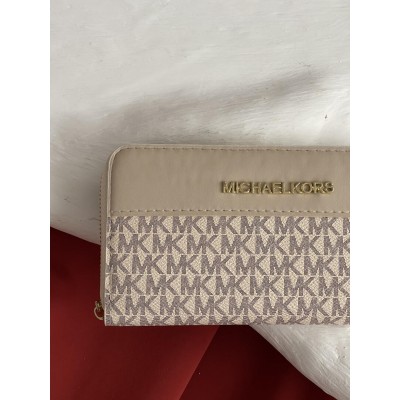 Гаманець Michael Kors Wallet, Майкл Корс жіночий великий молочний
