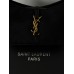 Жіноча сумка Yves Saint Laurent Le 5 A 7 YSL чорний замшевий Ів Сен Лоран