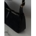 Жіноча сумка Yves Saint Laurent Le 5 A 7 YSL чорний замшевий Ів Сен Лоран