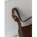 Жіноча сумка Yves Saint Laurent Le 5 A 7 YSL замшевий шоколад Ів Сен Лоран