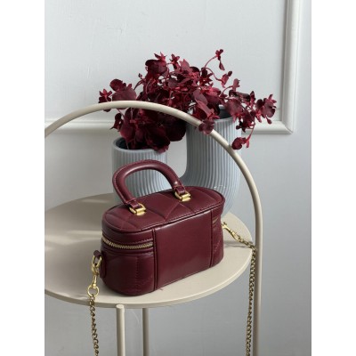 Сумка жіноча Coach Trail Crossbody 17 бордовий через плече Коуч