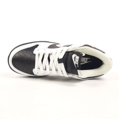 NIKE DUNK LOW RETRO білі з чорним, Розмір 38