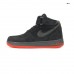 Nike Air Force 1 високі Чорні з червоним, Розмір 41