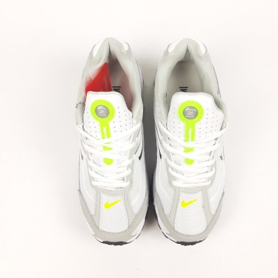 Nike Shox Ride 2 Supreme білі з сірим та салатовим, Розмір 38