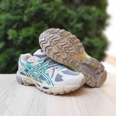 Asics Gel Kahana 8 бежеві з салатовим, Розмір 41
