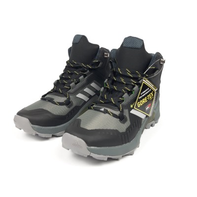 Adidas TERREX SWIFT R3 GTX High высокие серые белые полоски, Размер 41