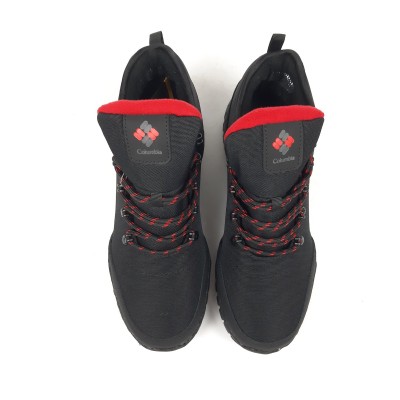 Columbia Waterproof Firebanks Mid GTX чорні з червоним, Розмір 41