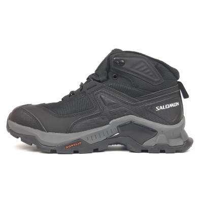 Salomon Quest Element Gtx чорні на сірій білий напис, Розмір 42 Salomon Quest Element Gtx чорні на сірій білий напис, Розмір 42