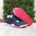 Nike AIR Jordan 4 чорні з червоним, Розмір 41