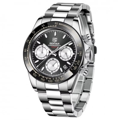 Benyar BY-5169 Silver-Black-White Benyar BY-5169 Silver-Black-White