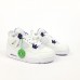 Nike AIR Jordan 4 Retro білі з бузковим, Розмір 36