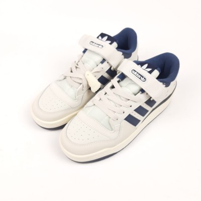 Adidas Forum Low сіро білі з синім, Розмір 46