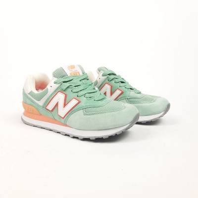 New Balance 574 бірюзові з пудрой, Розмір 38