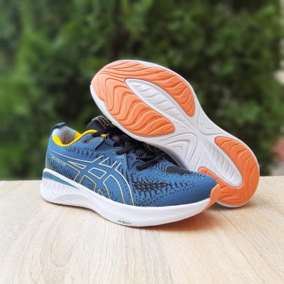 Asics GEL-Cumulus 25 сині з помаранчевим, Розмір 44