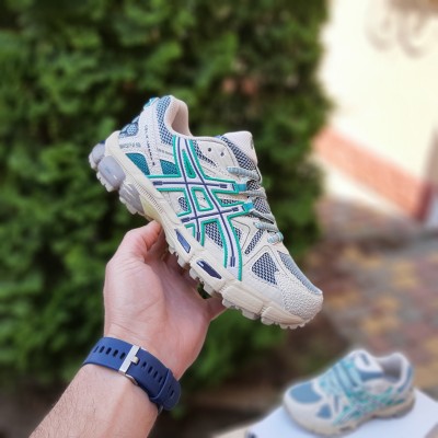 Asics Gel Kahana 8 бежеві з салатовим, Розмір 41