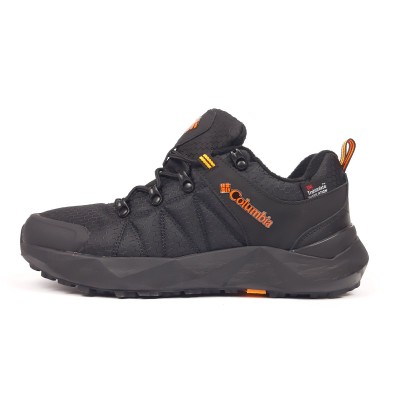 Columbia 3M Thinsulate чорні з помаранчевим, Розмір 46